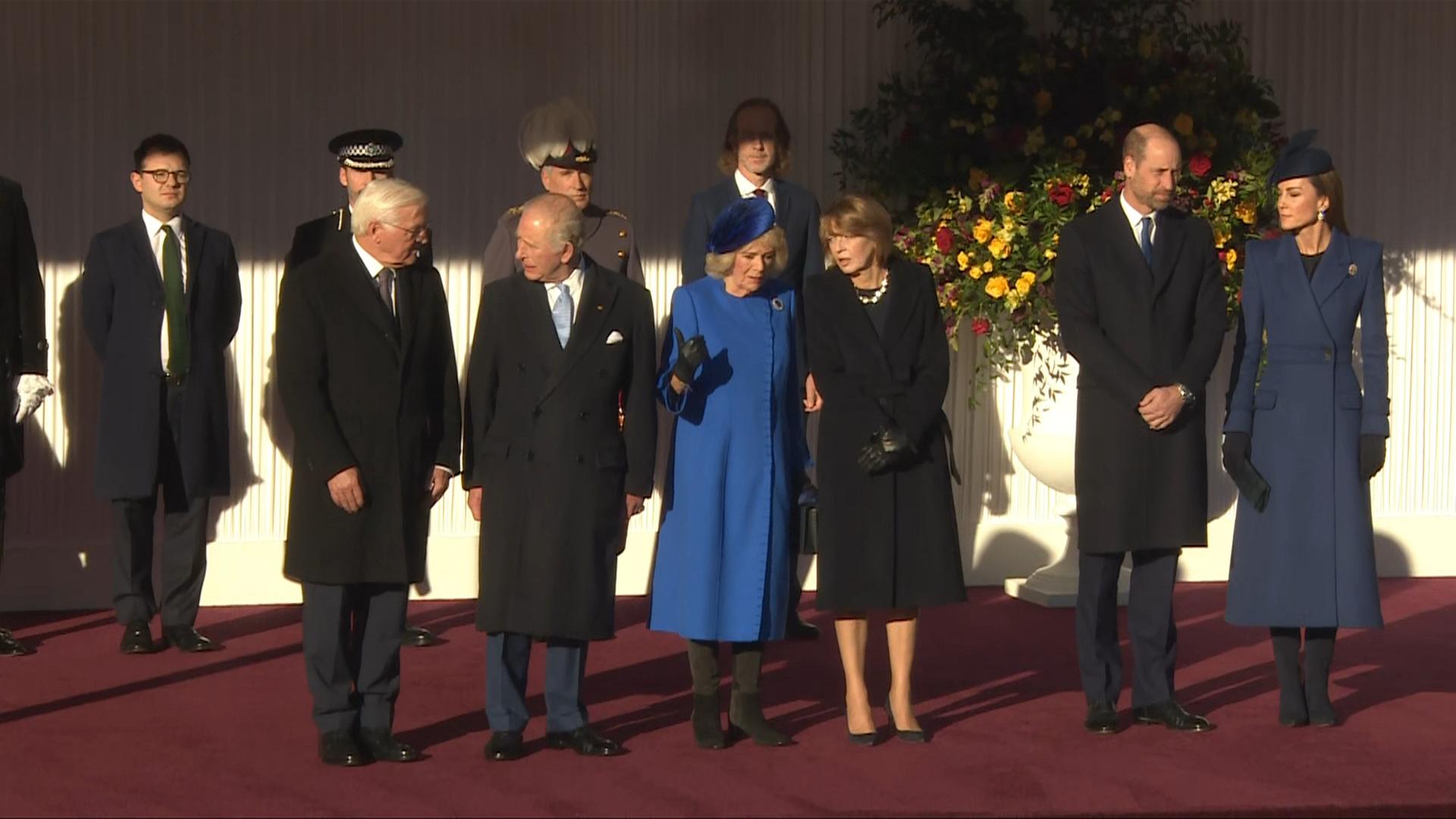 König Charles empfängt Bundespräsident Steinmeier