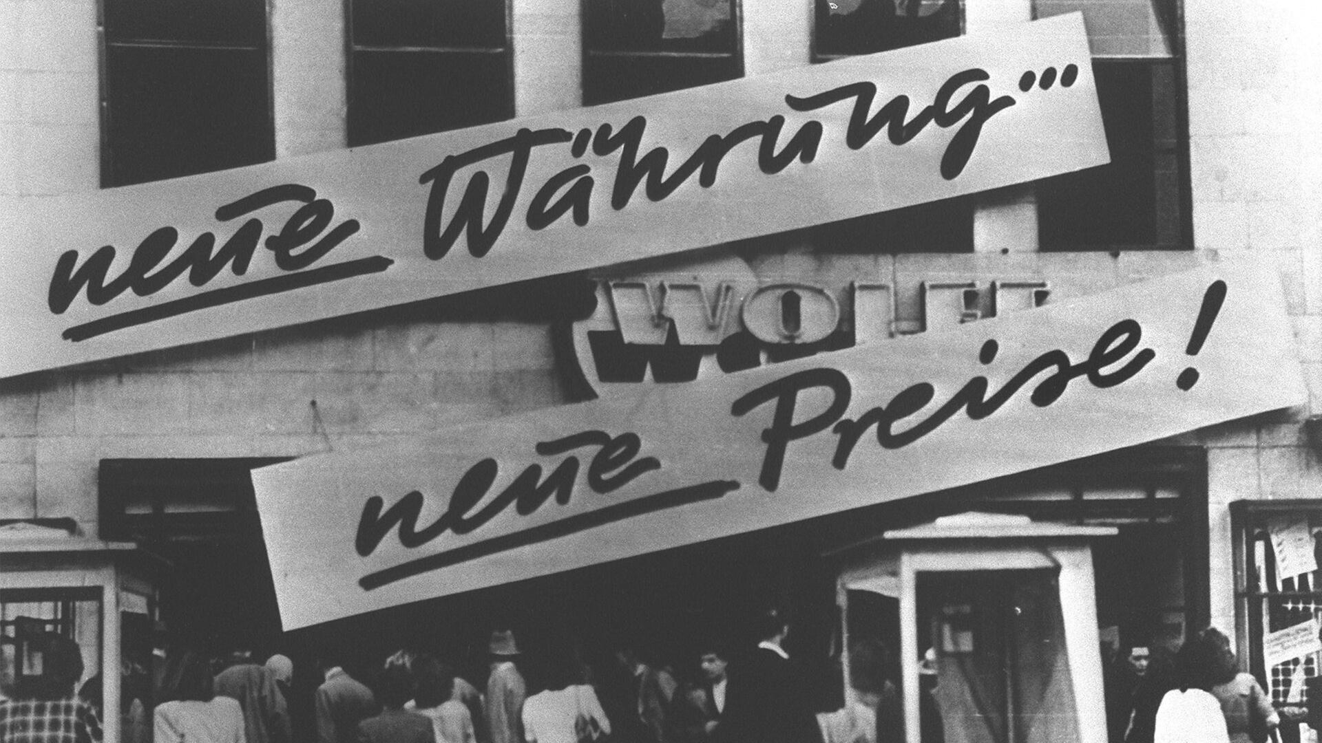 Kommt die D-Mark, sterben wir!