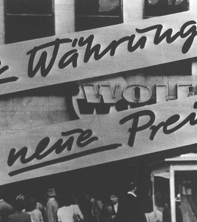 Kommt die D-Mark, sterben wir!