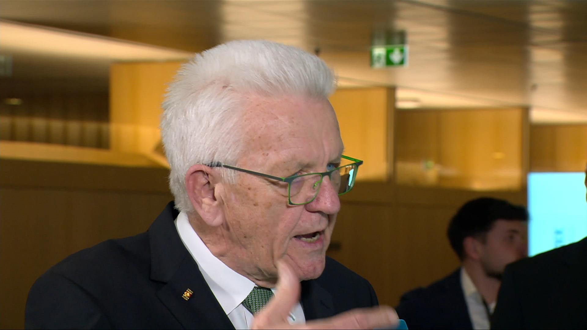 Kretschmann: "Fühlt sich gut an, dann geht man gern"