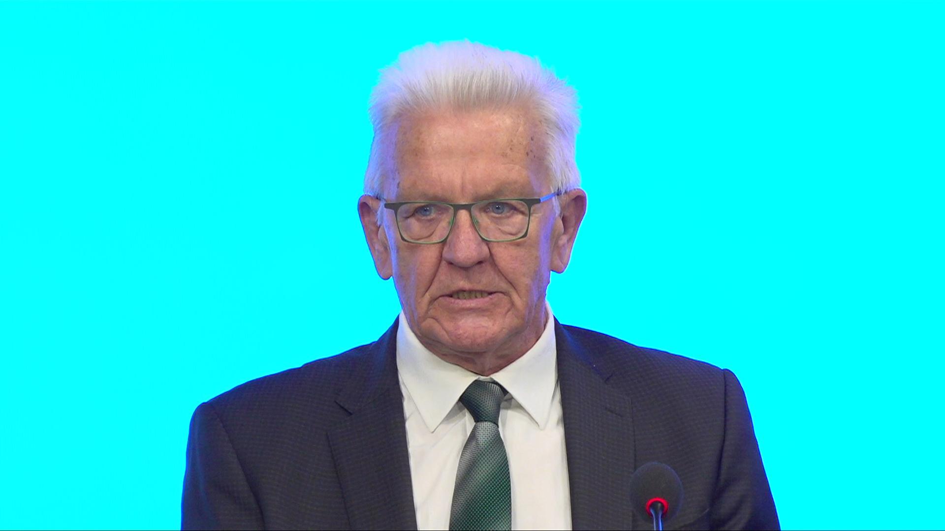 Kretschmann und Strobl nach Kabinettssitzung