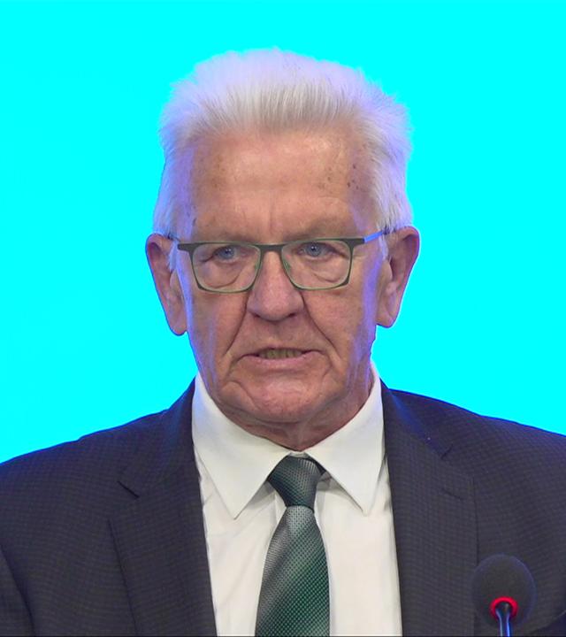 Kretschmann und Strobl nach Kabinettssitzung