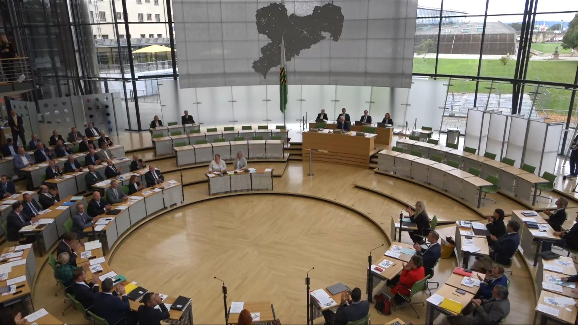 Landtag Sachsen wählt Präsidenten