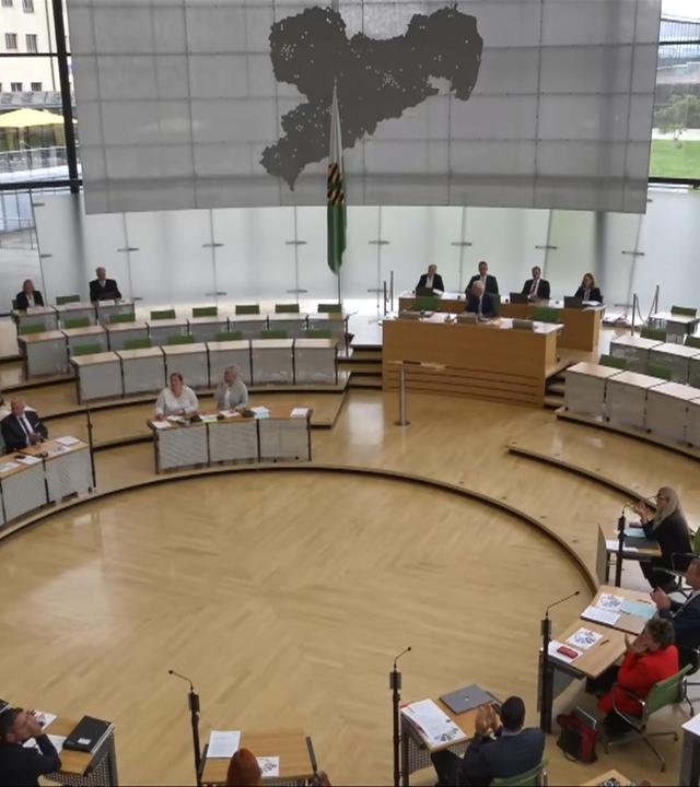 Landtag Sachsen wählt Präsidenten