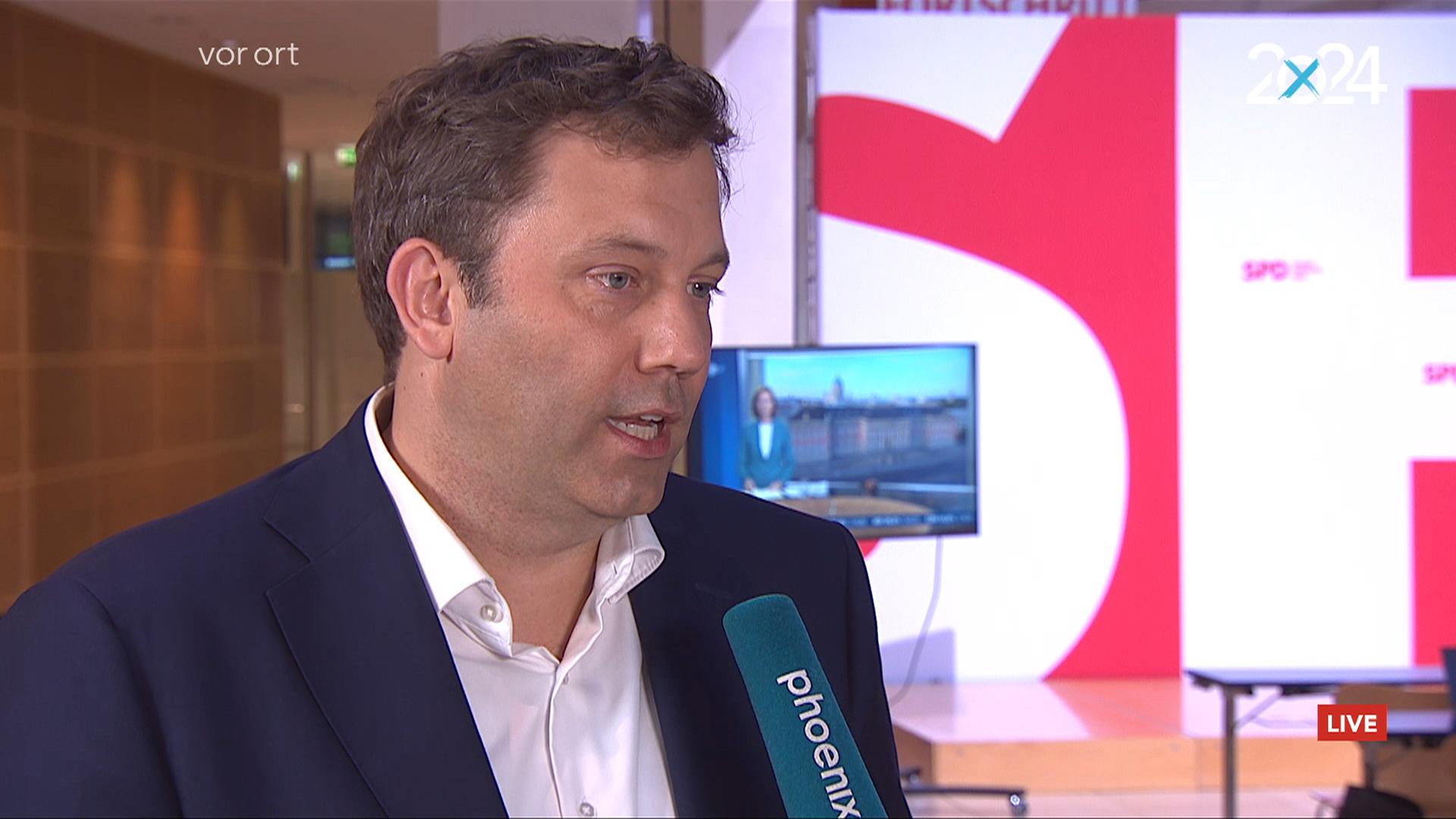 Lars Klingbeil - Zu Prognosen in Brandenburg