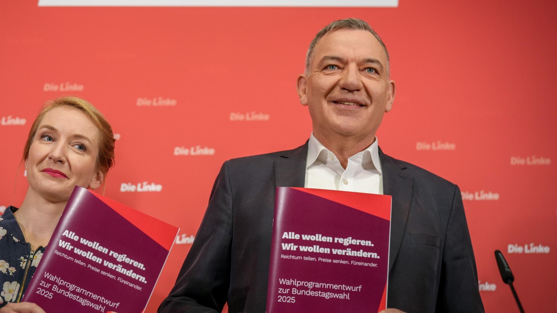 Linke: Vorstellung des Wahlprogramms