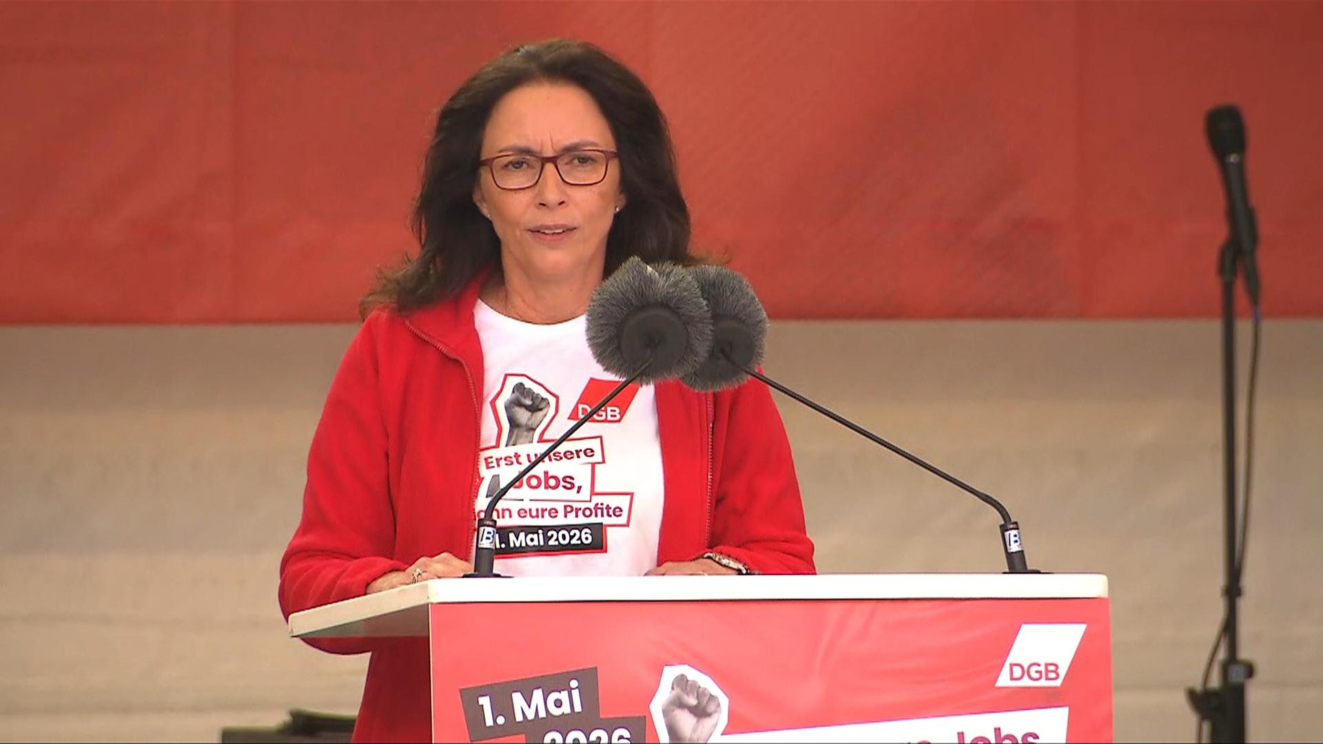 Mai-Kundgebung DBG: "Wir sind mobilisierungsfähig"