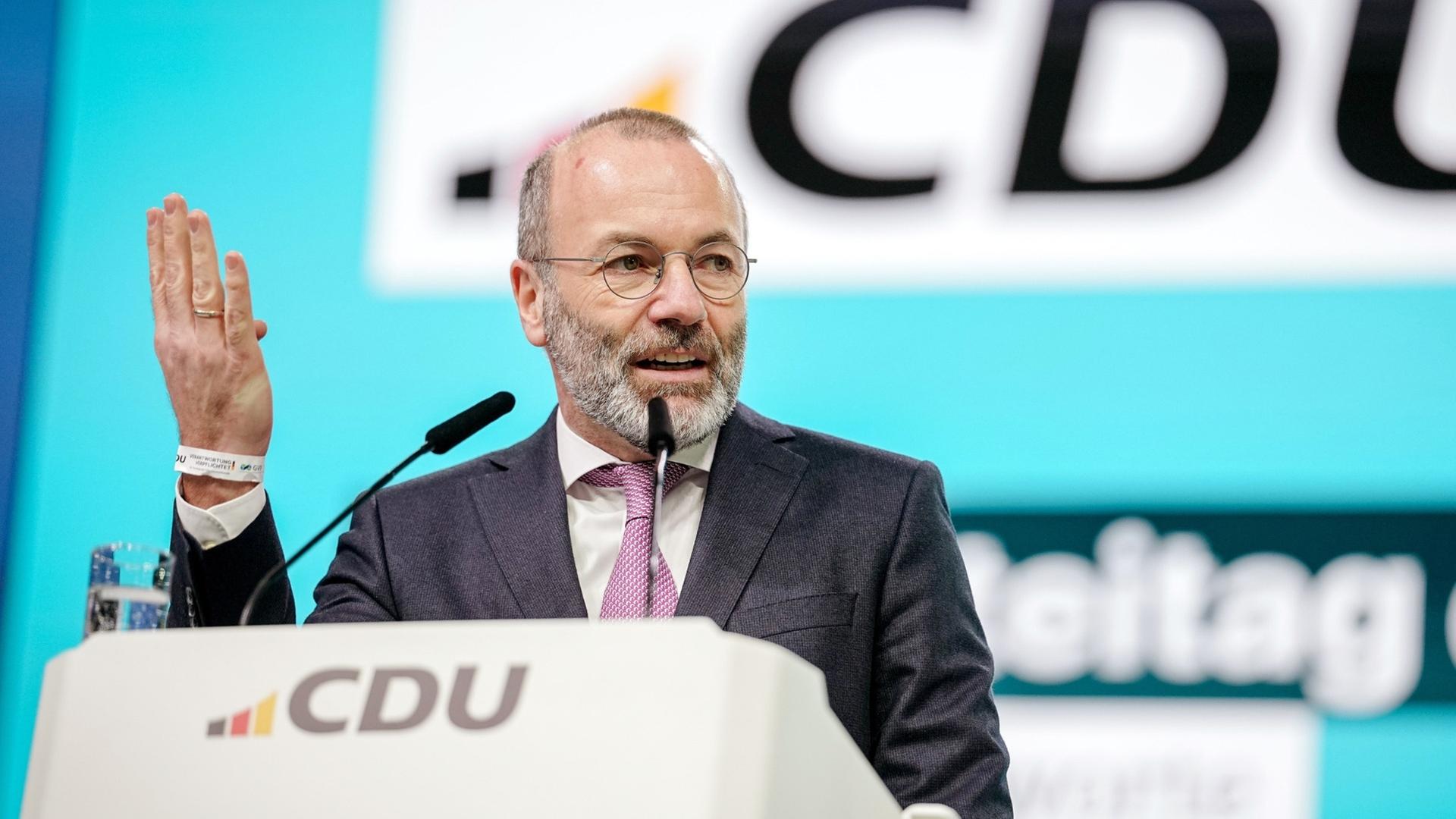 Manfred Weber (CSU/EVP): Grußwort auf CDU-Parteitag