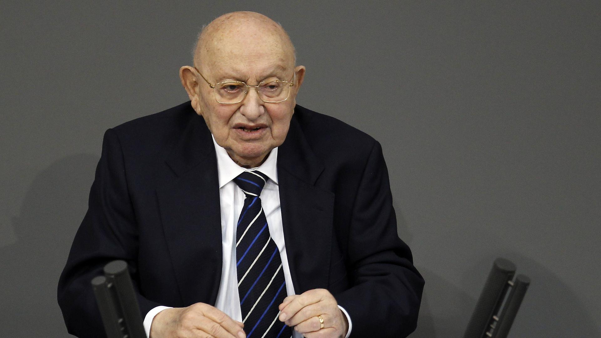 Marcel Reich-Ranicki:  Gedenken an den Holocaust