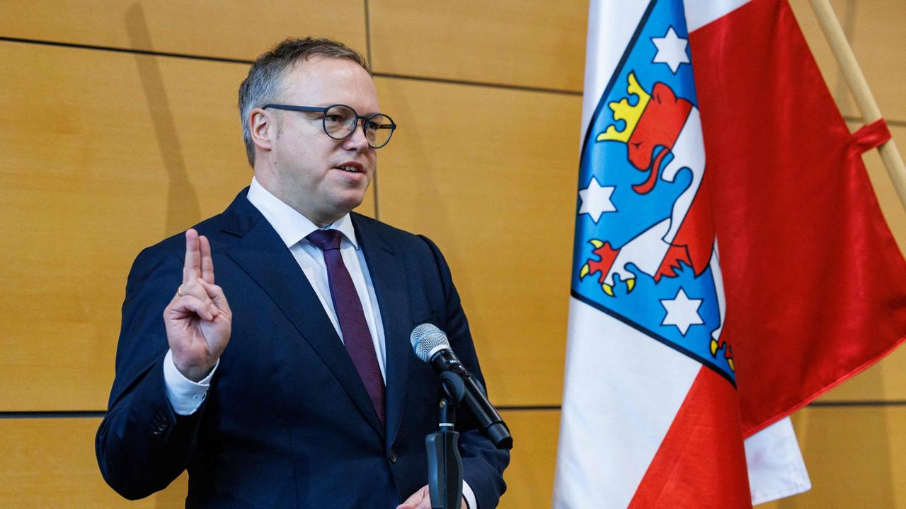 Mario Voigt Thüringens neuer Ministerpräsident ZDFmediathek