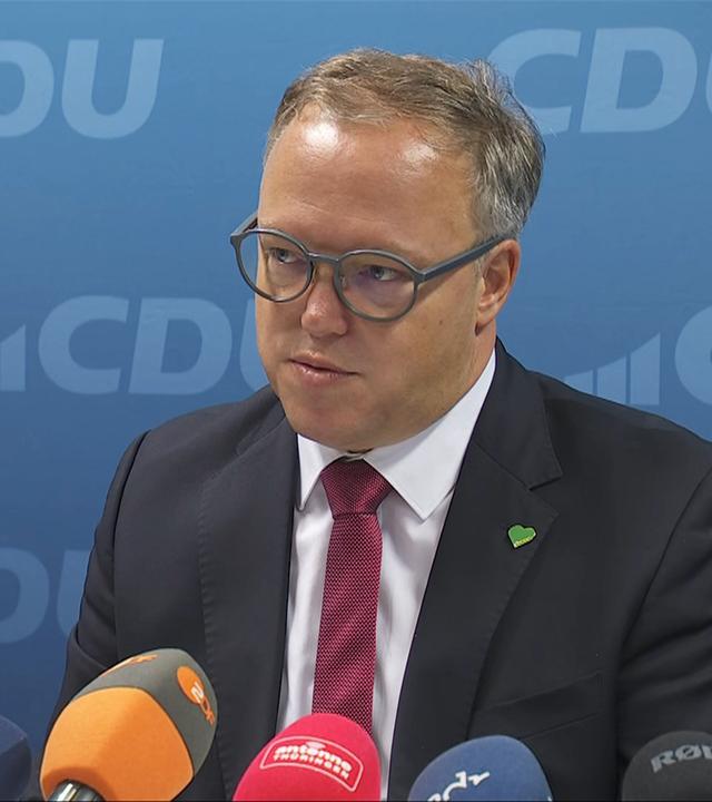 Mario Voigt zum kommenden CDU-Landesparteitag in Thüringen