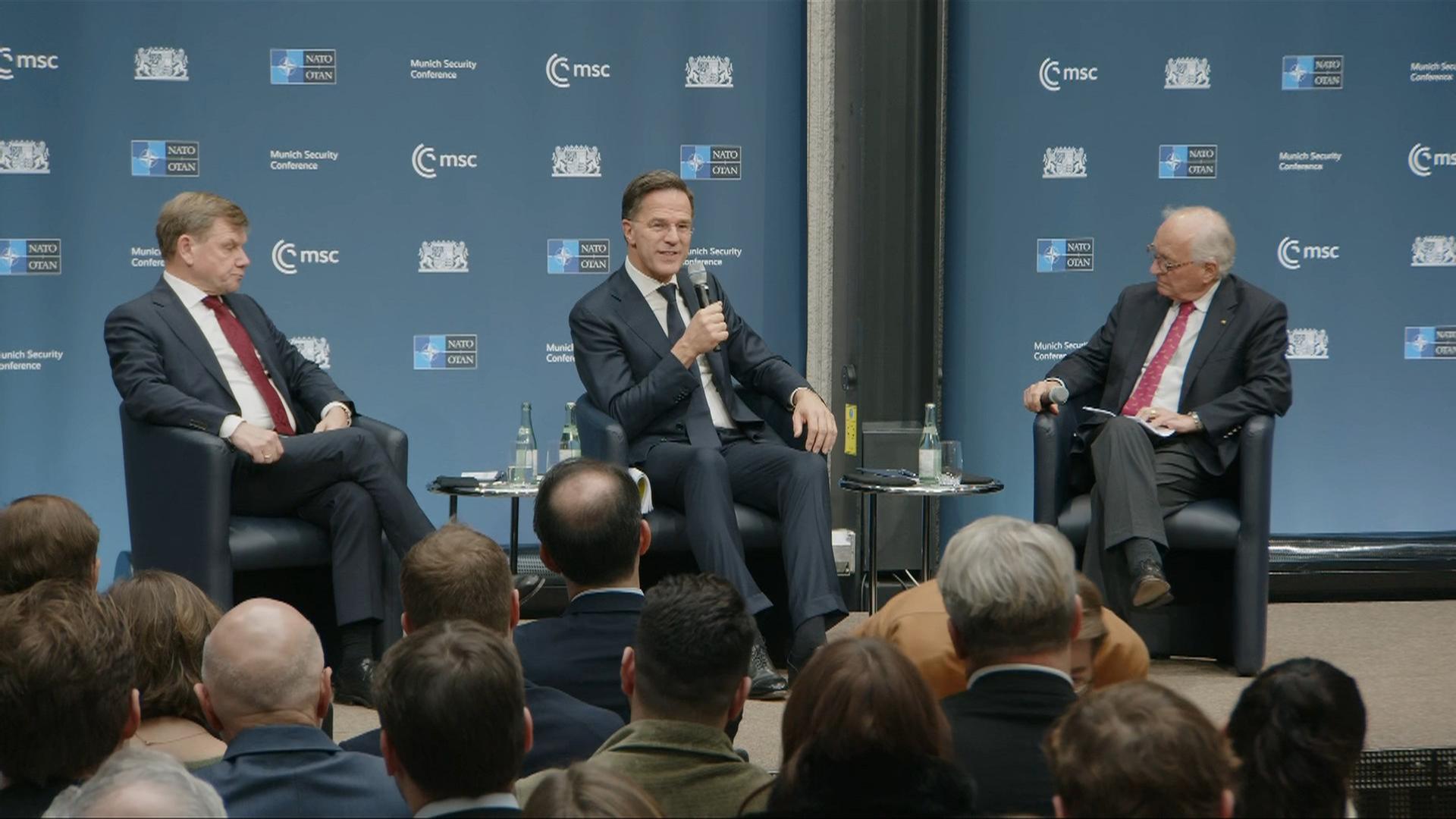 Mark Rutte: Deutschland für kollektive Verteidigung "unerlässlich"