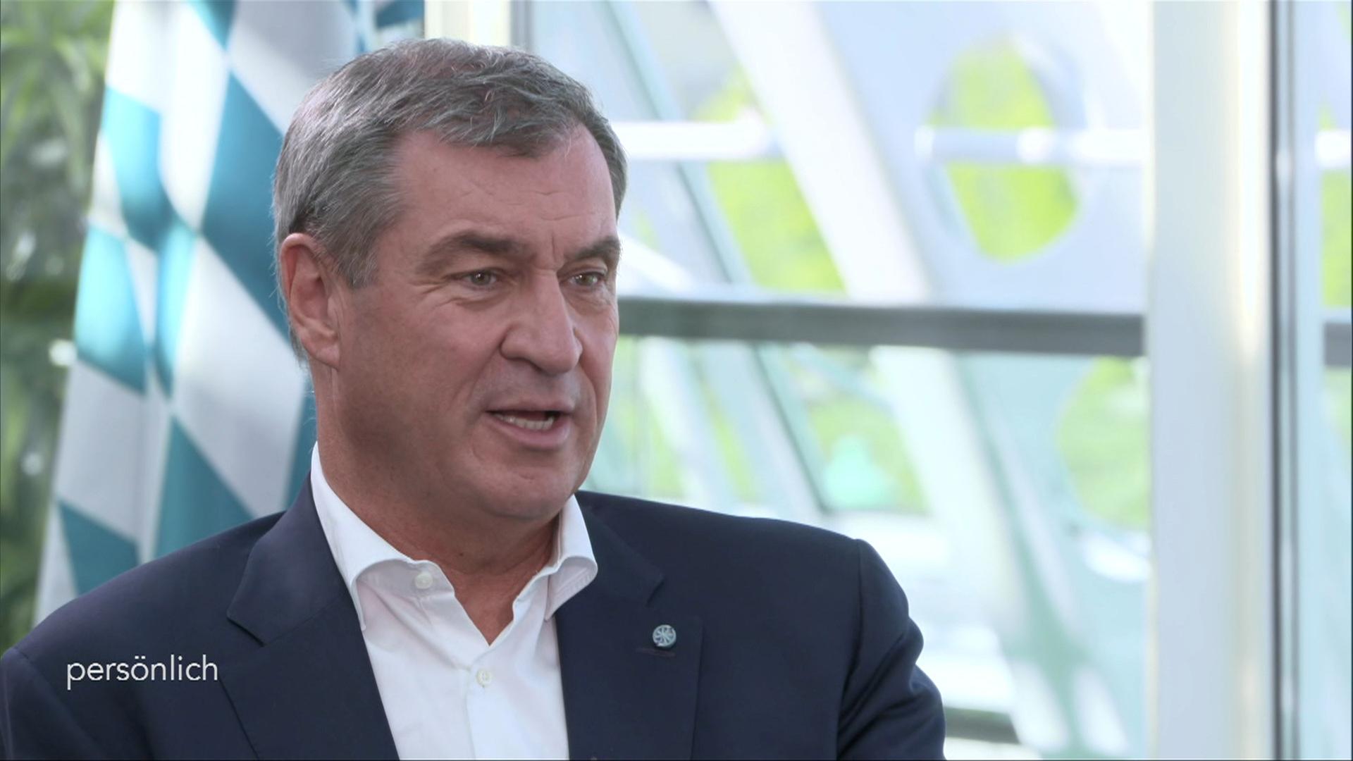 Markus Söder (CSU, Ministerpräsident Bayern) zu Gast bei Theo Koll