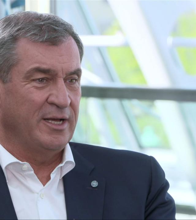 Markus Söder (CSU, Ministerpräsident Bayern) zu Gast bei Theo Koll