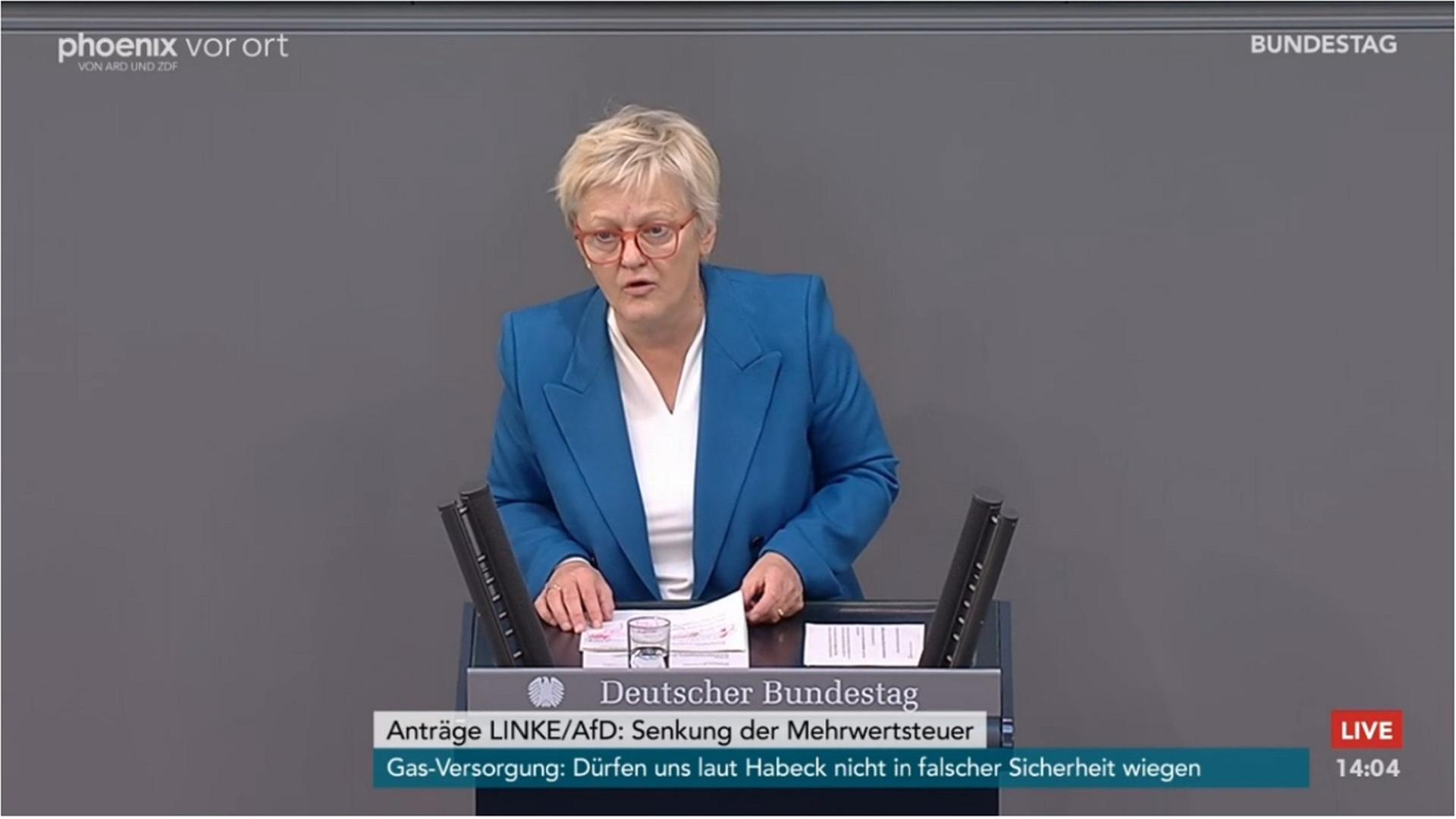 Mehrwertsteuer auf Grundnahrungsmittel