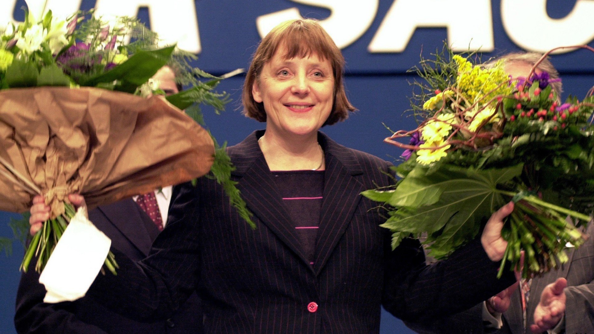 Merkel wird CDU-Parteichefin (10.04.2000)
