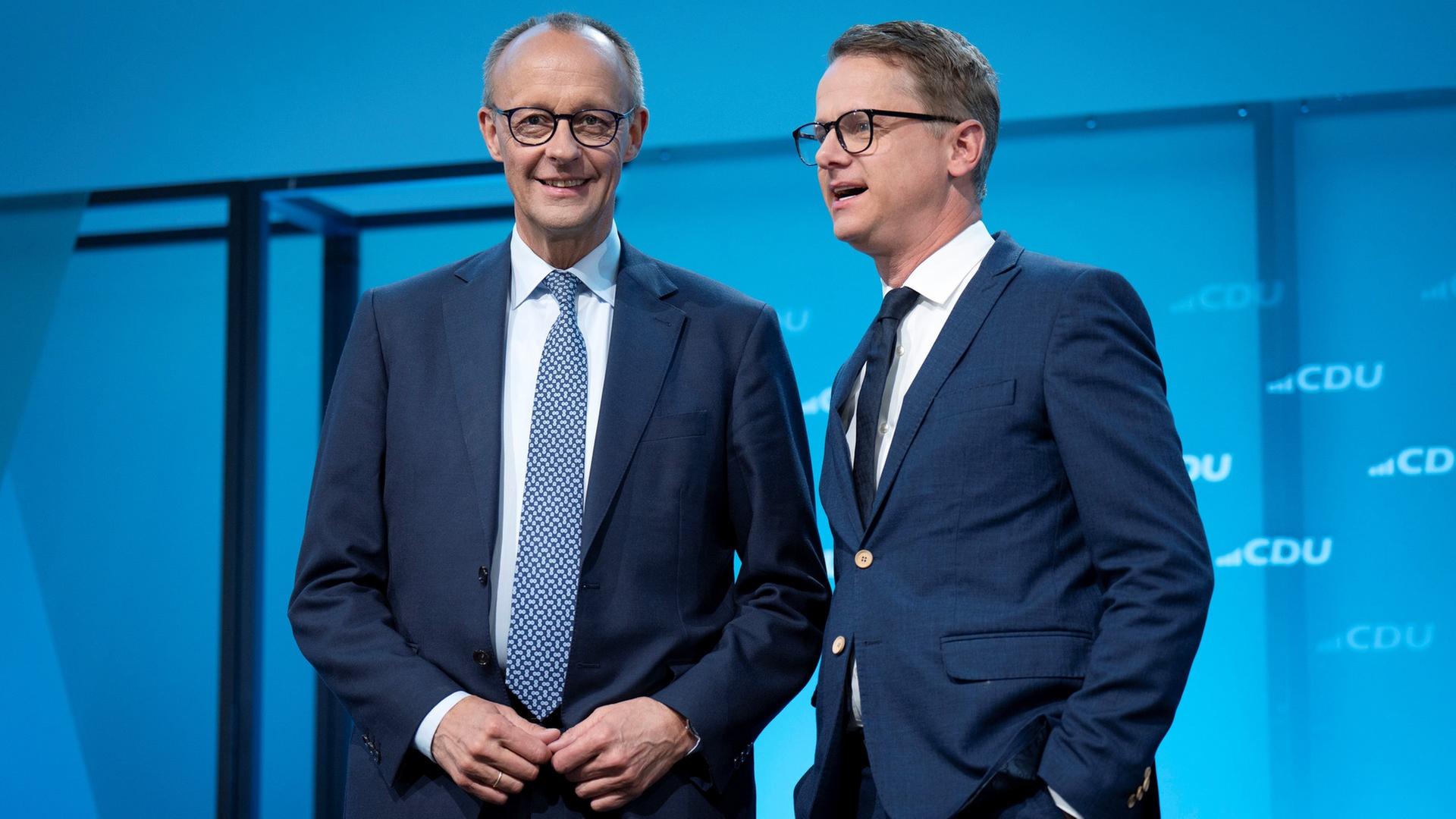 Merz: AfD "will die CDU erklärtermaßen zerstören"