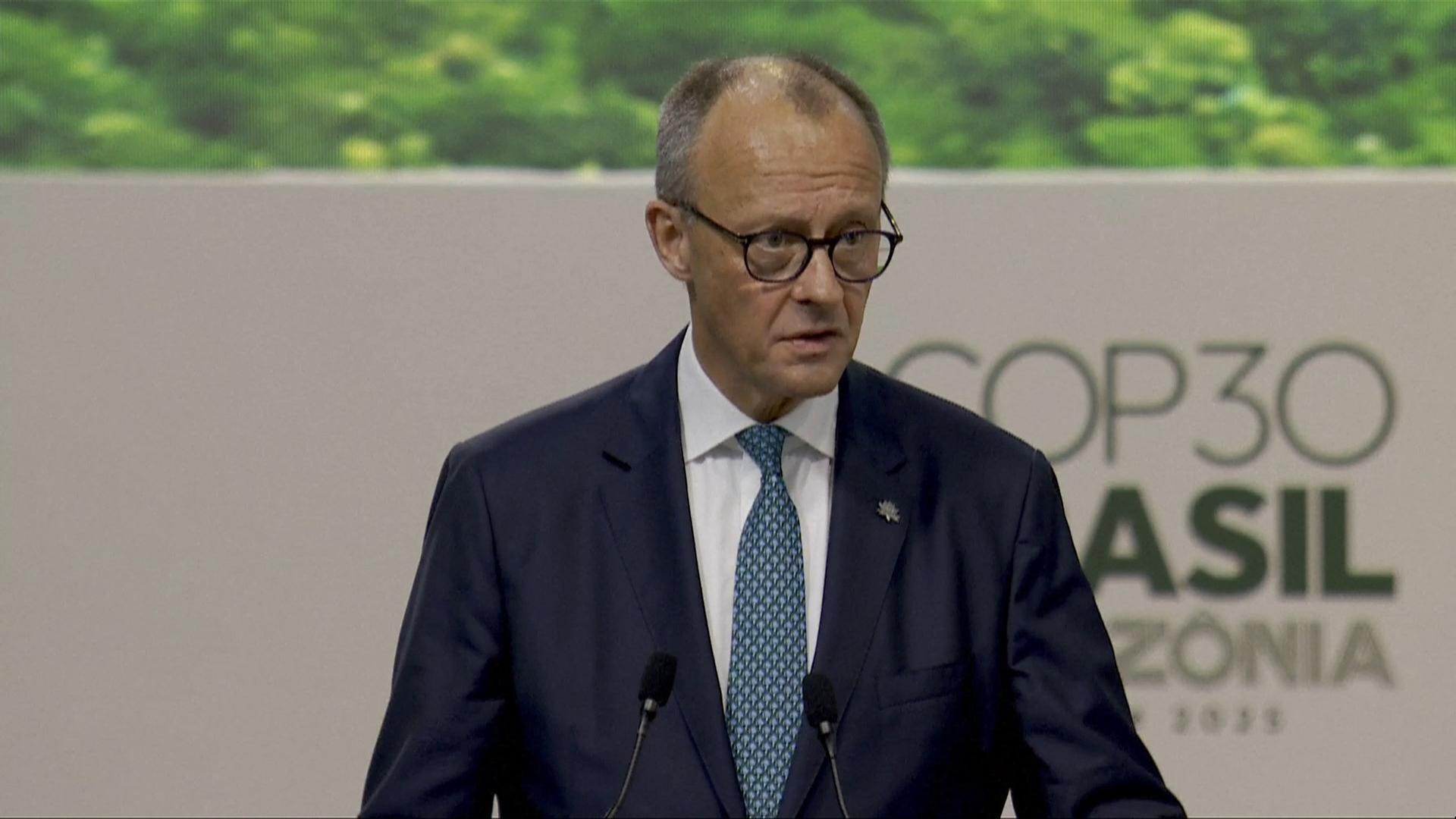 Merz im Vorfeld der COP30