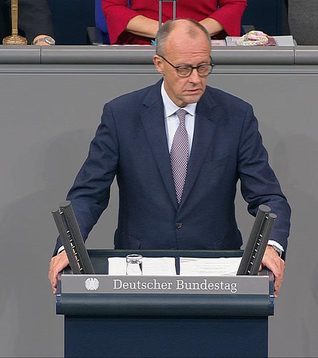 Merz: "Nur Stärke bewahrt Frieden"