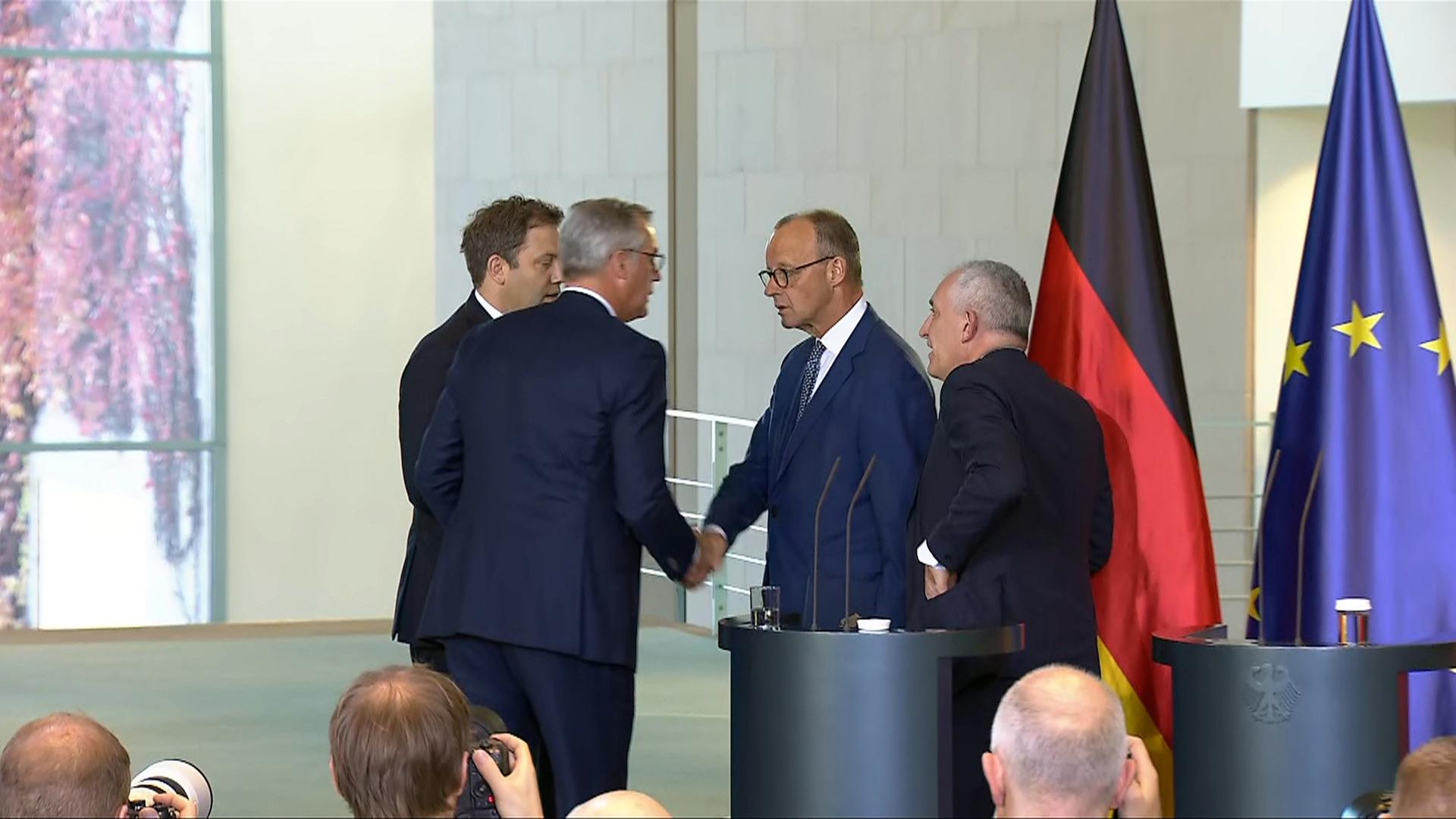 Merz: Stahlgipfel war "dringend notwendig"