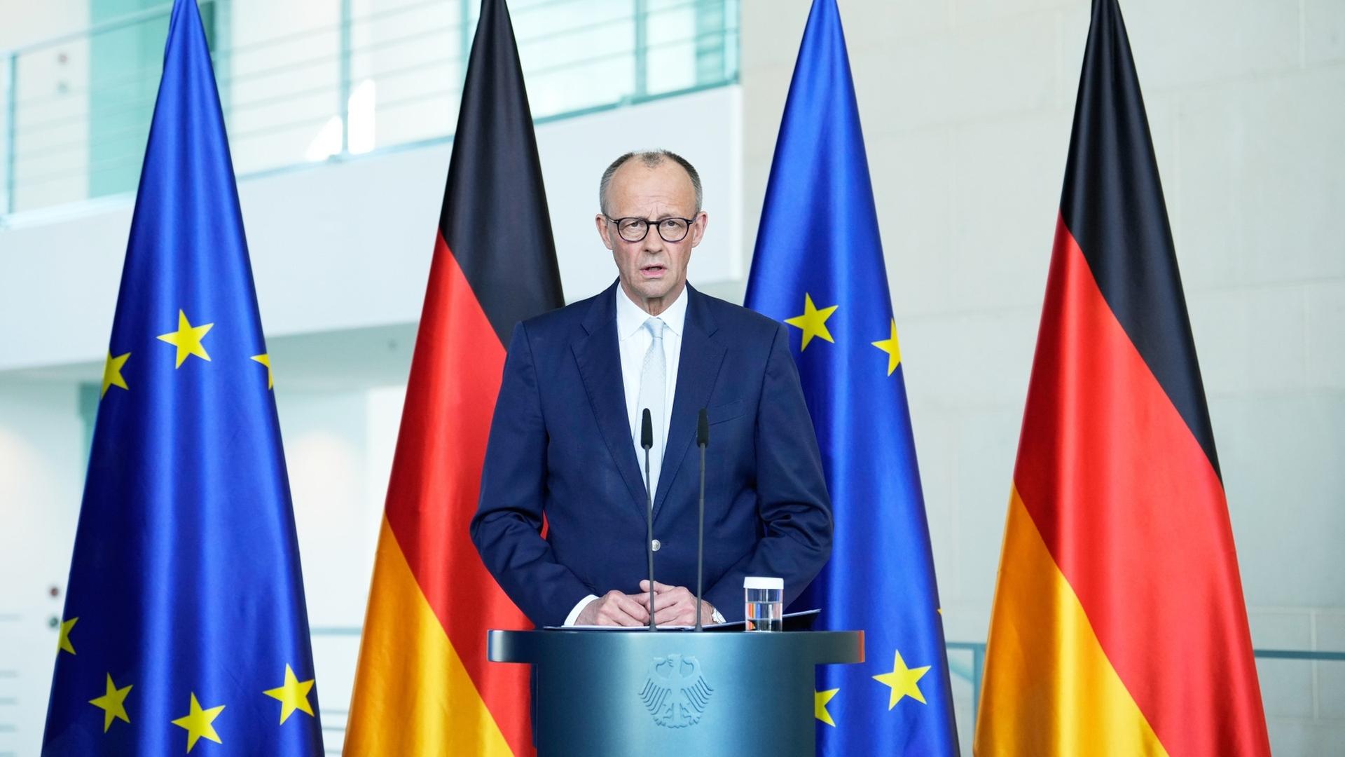 Merz: Statement zur aktuellen politischen Lage