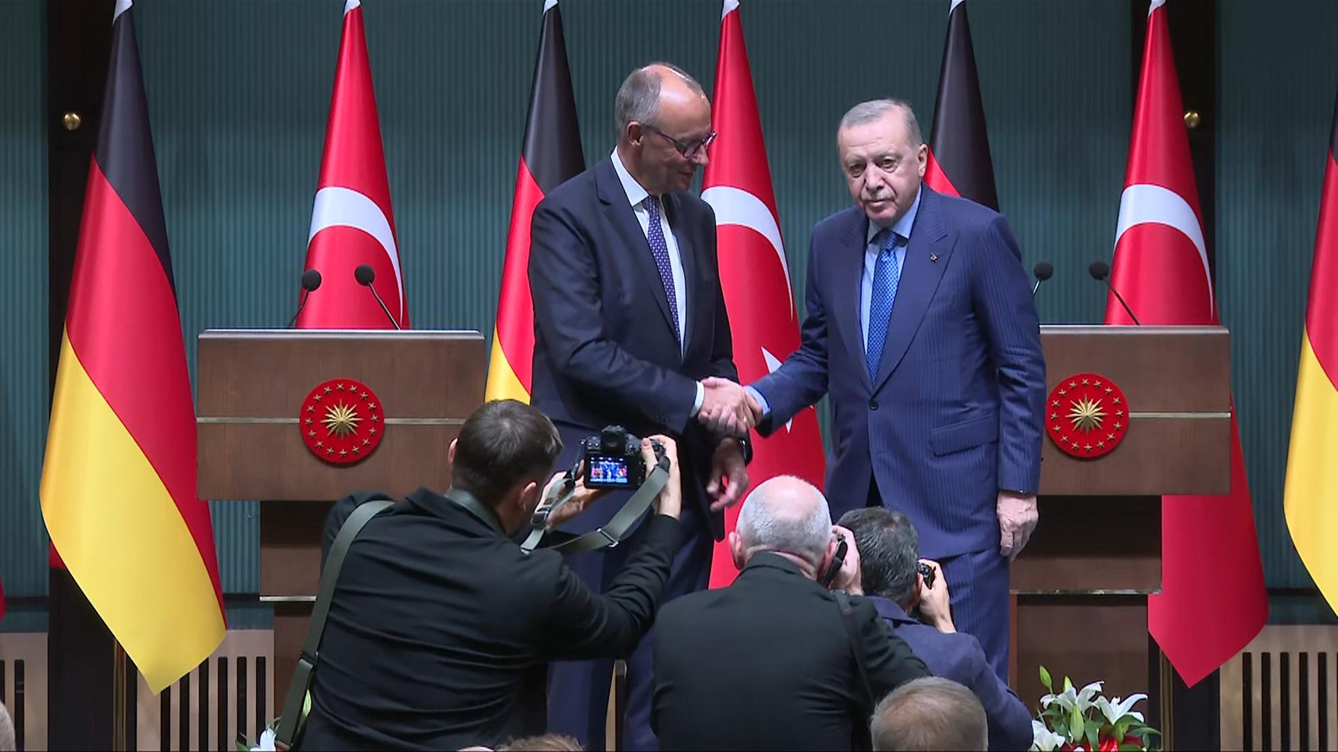 Merz trifft Erdogan in Ankara