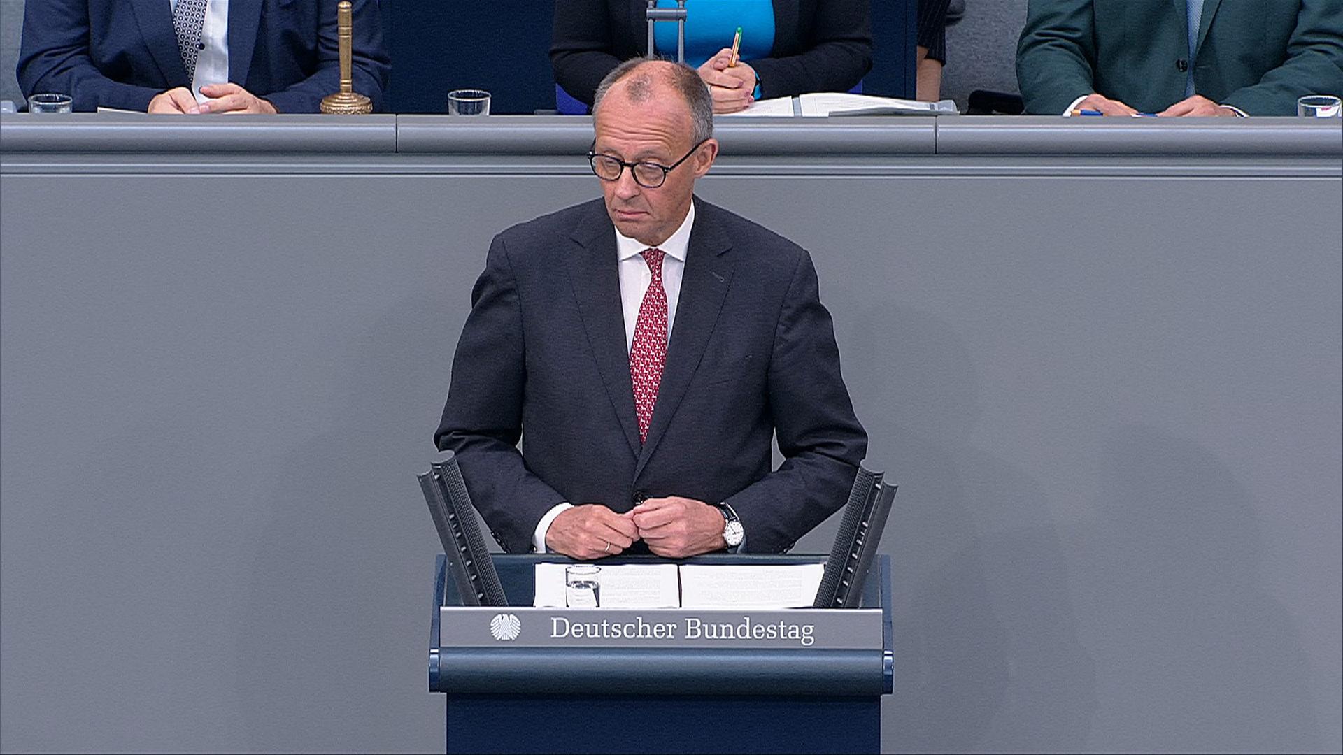 Merz: "Wir werden unsere Freiheit bewahren"