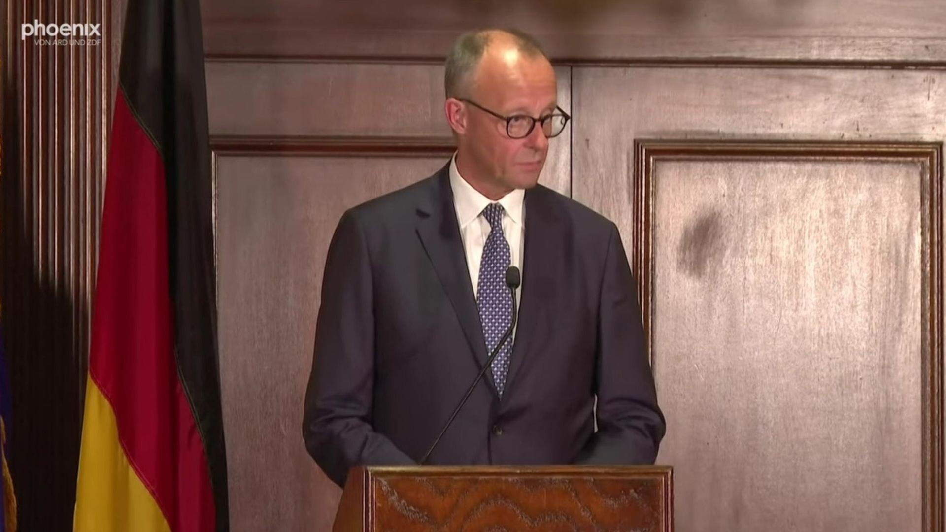 Merz zum Ukraine-Treffen in Washington