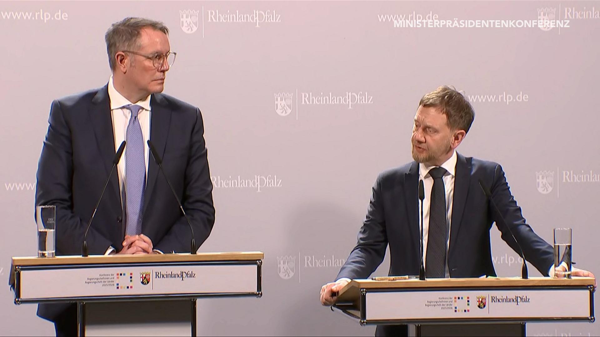 Ministerpräsidentenkonferenz: Die Ergebnisse