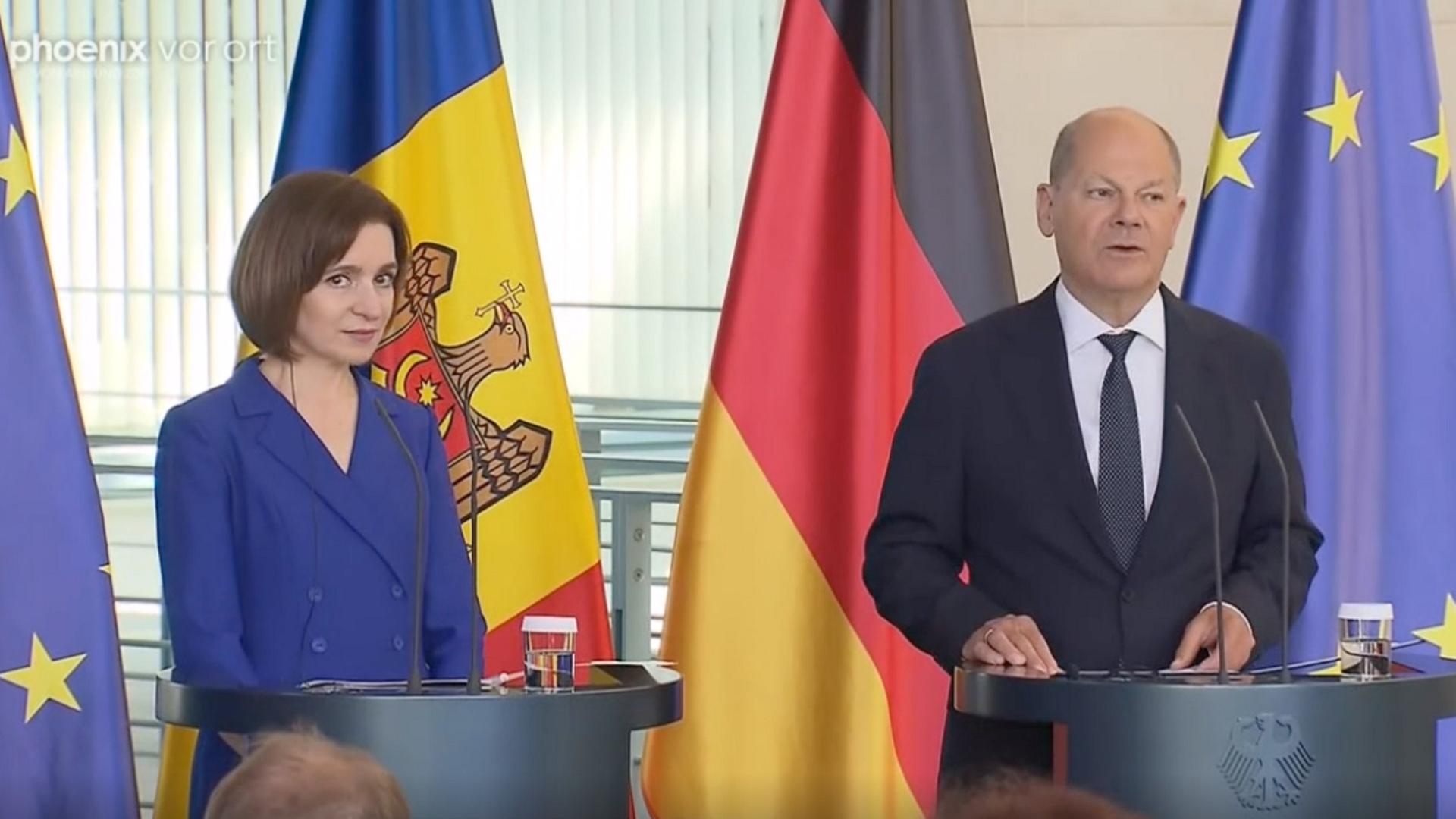 Moldawische Regierungschefin in Berlin