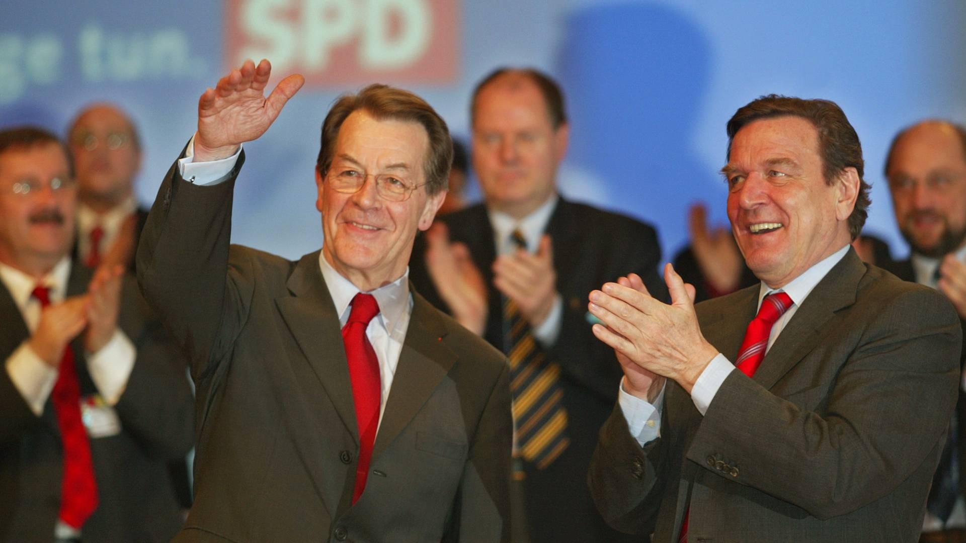 Müntefering: SPD-Vorsitz (21.03.2004)