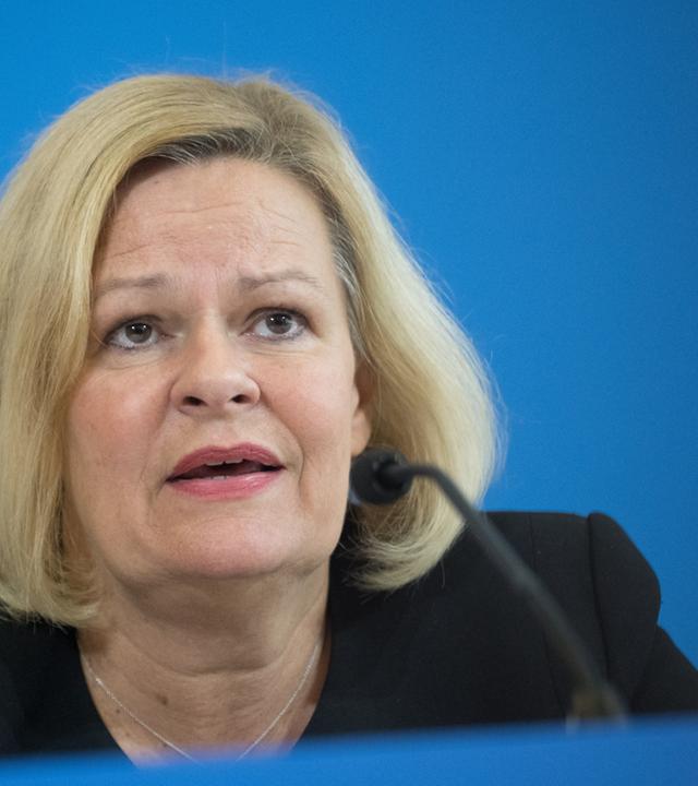 Nancy Faeser zum neuen Sprengstoffgesetz