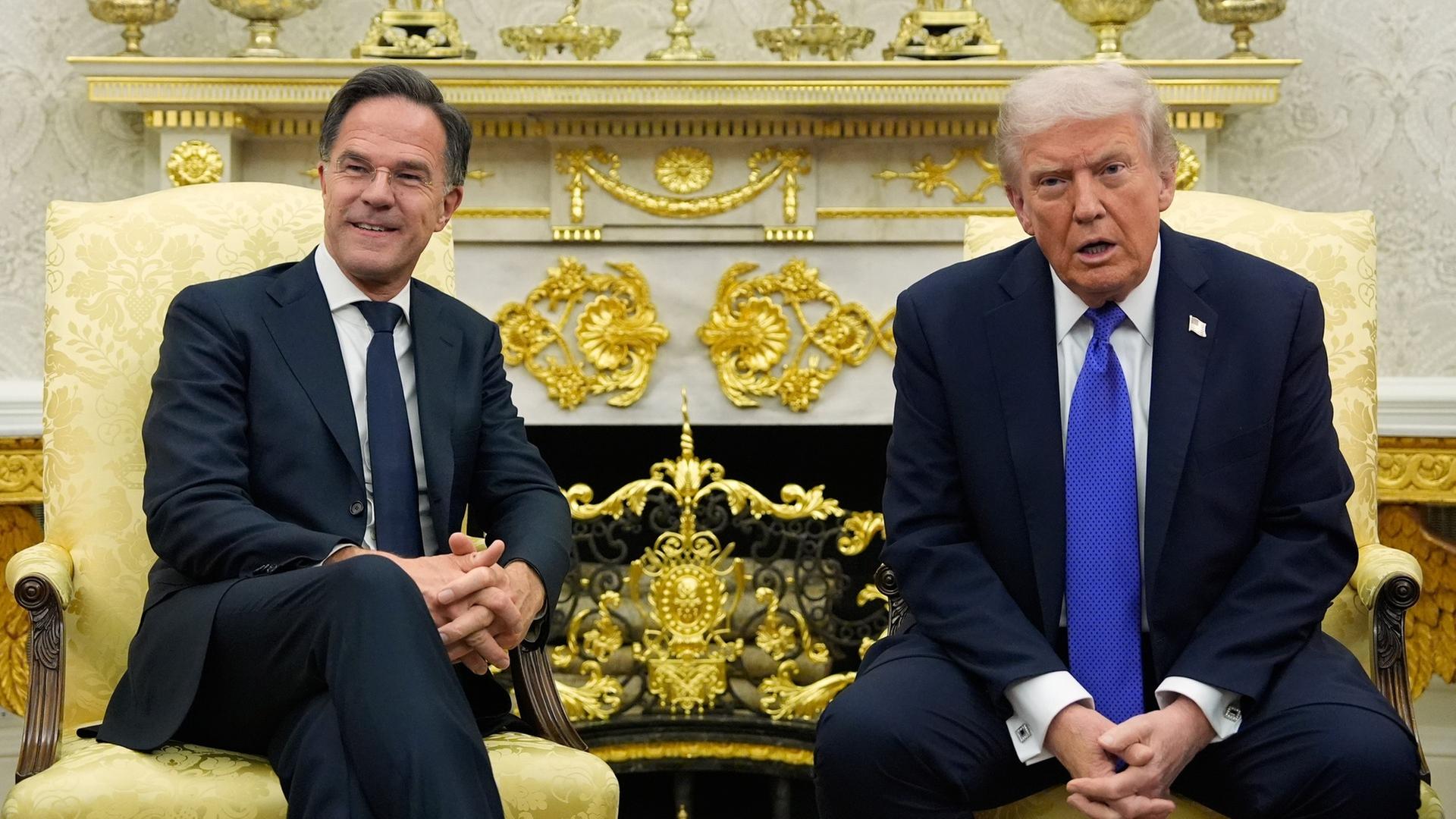 NATO-Generalsekretär Mark Rutte zu Besuch in den USA