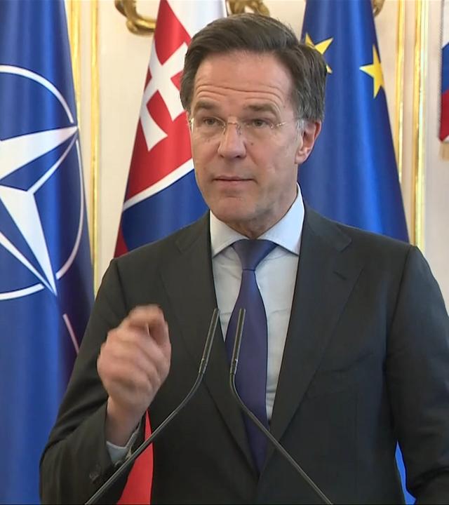 NATO-Generalsekretär Rutte in der Slowakei