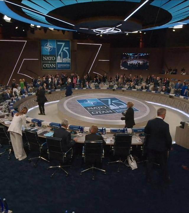 NATO-Gipfel: Eröffnung der Arbeitssitzung