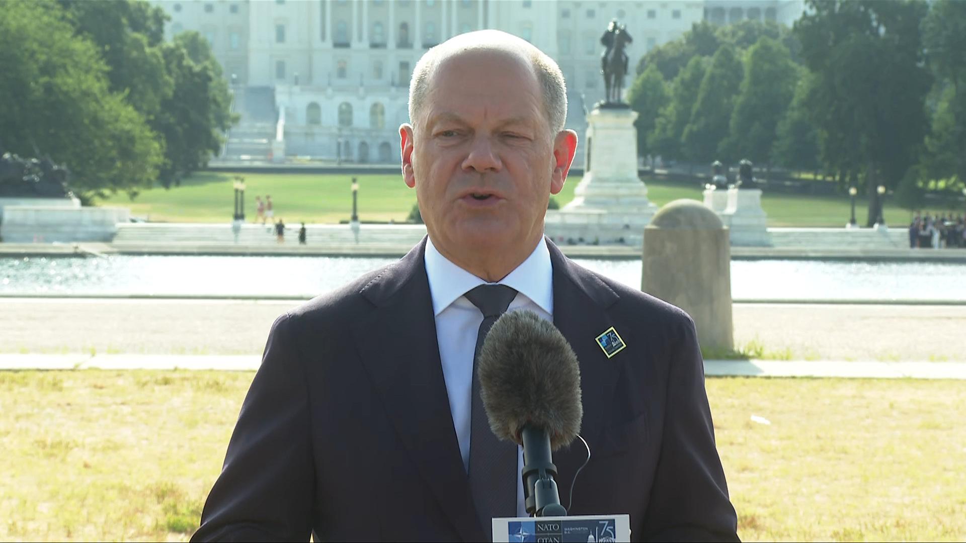 NATO-Gipfel: Statement Scholz