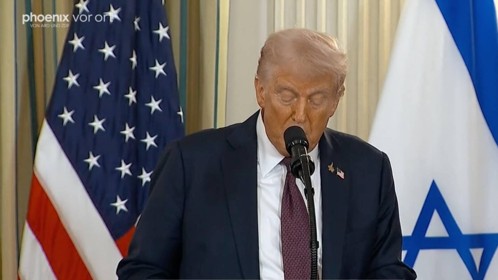 Netanjahu trifft Trump: "Wir geben jedem eine Chance, das friedlich zu vollenden"