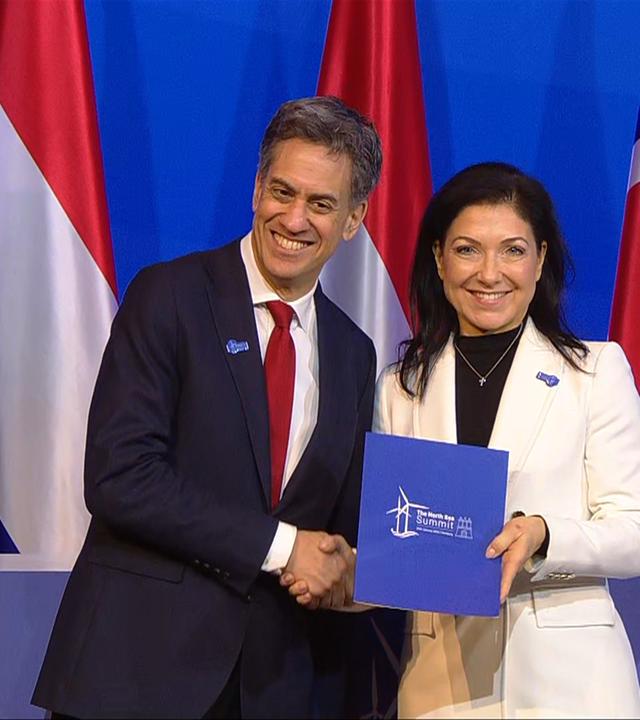 Nordsee-Gipfel 2026: Unterzeichnung der Hamburg-Erklärung