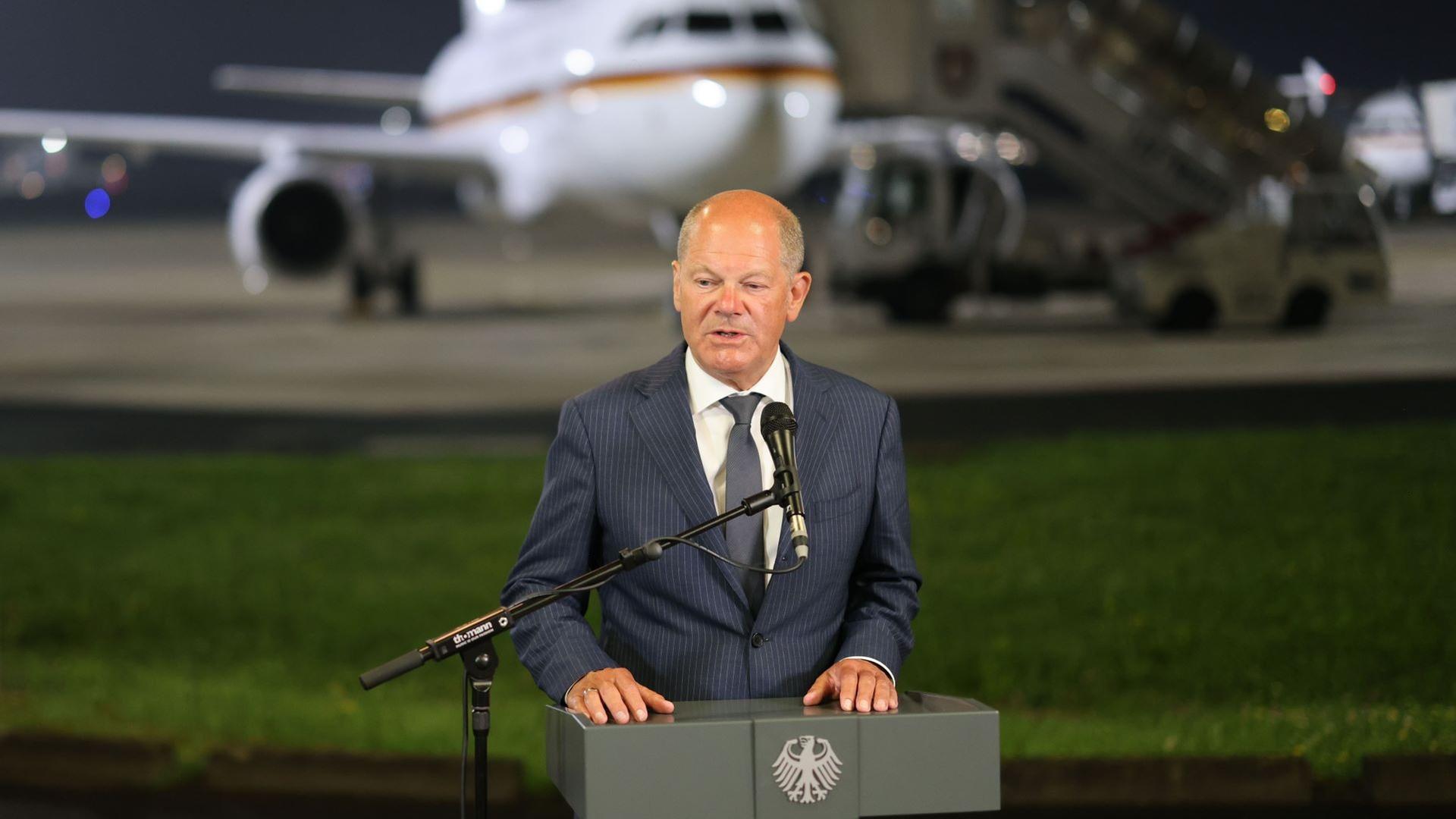 Olaf Scholz zum Gefangenenaustausch