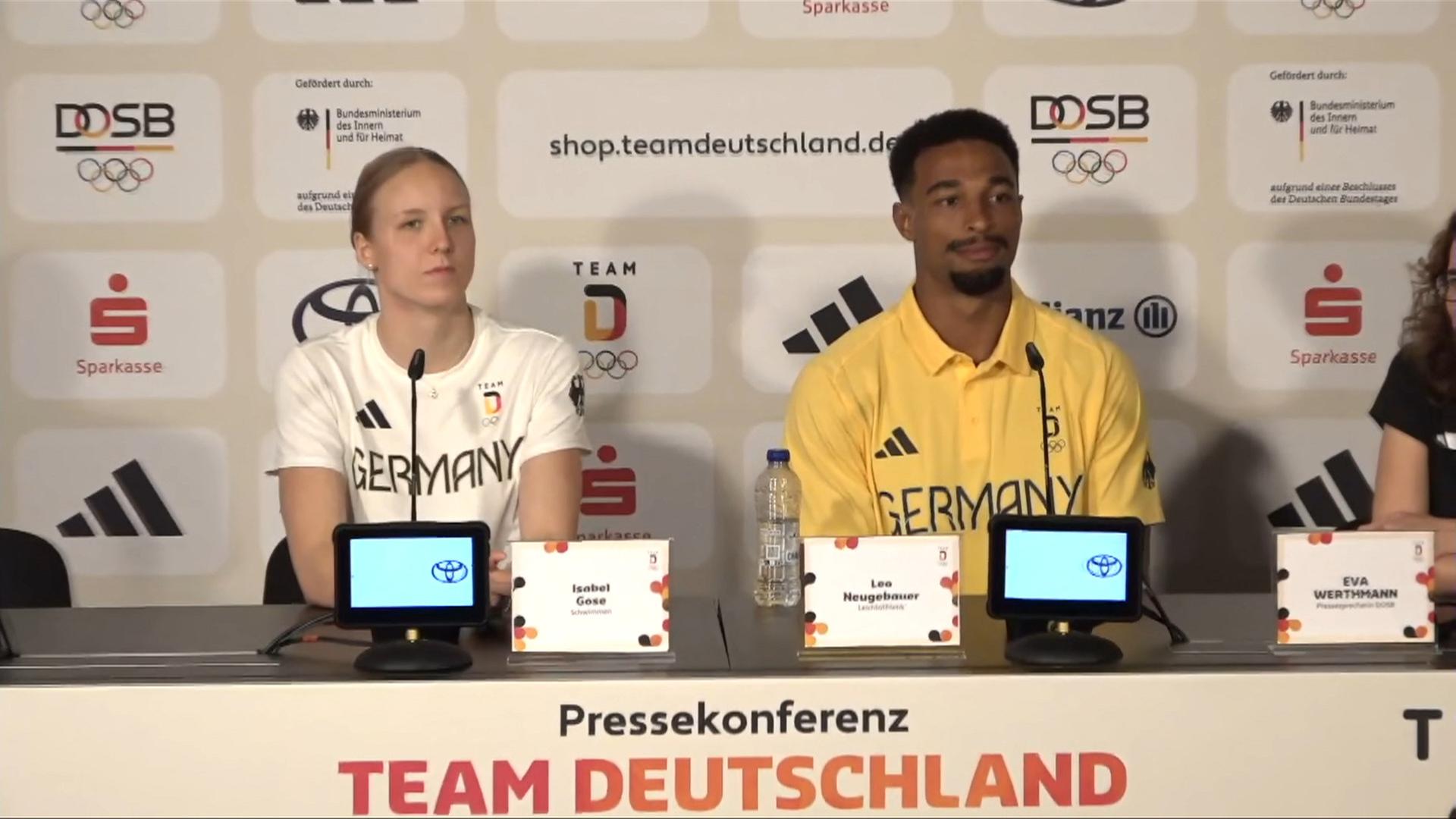 Olympia 2024: Pressekonferenz des DOSB am 04.08.24