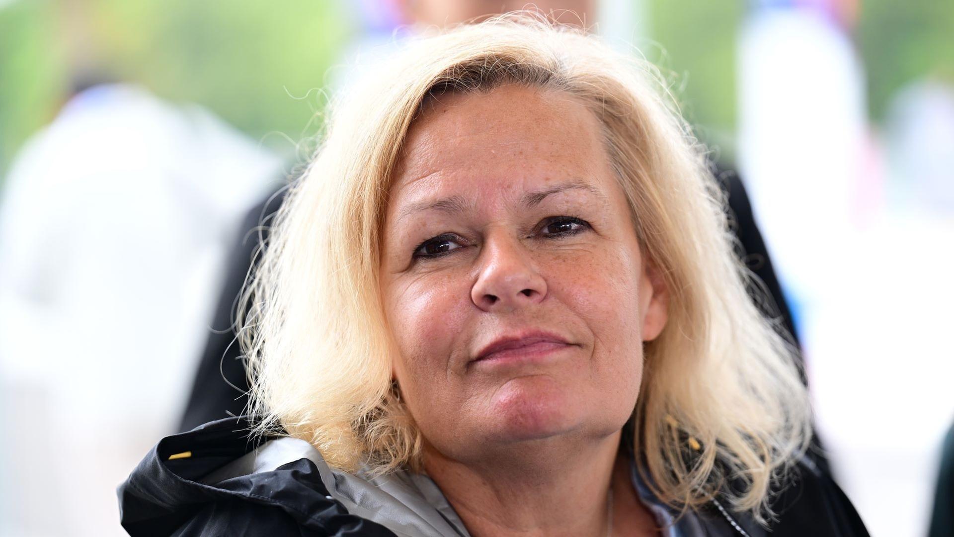 Olympia 2024: Pressekonferenz Faeser