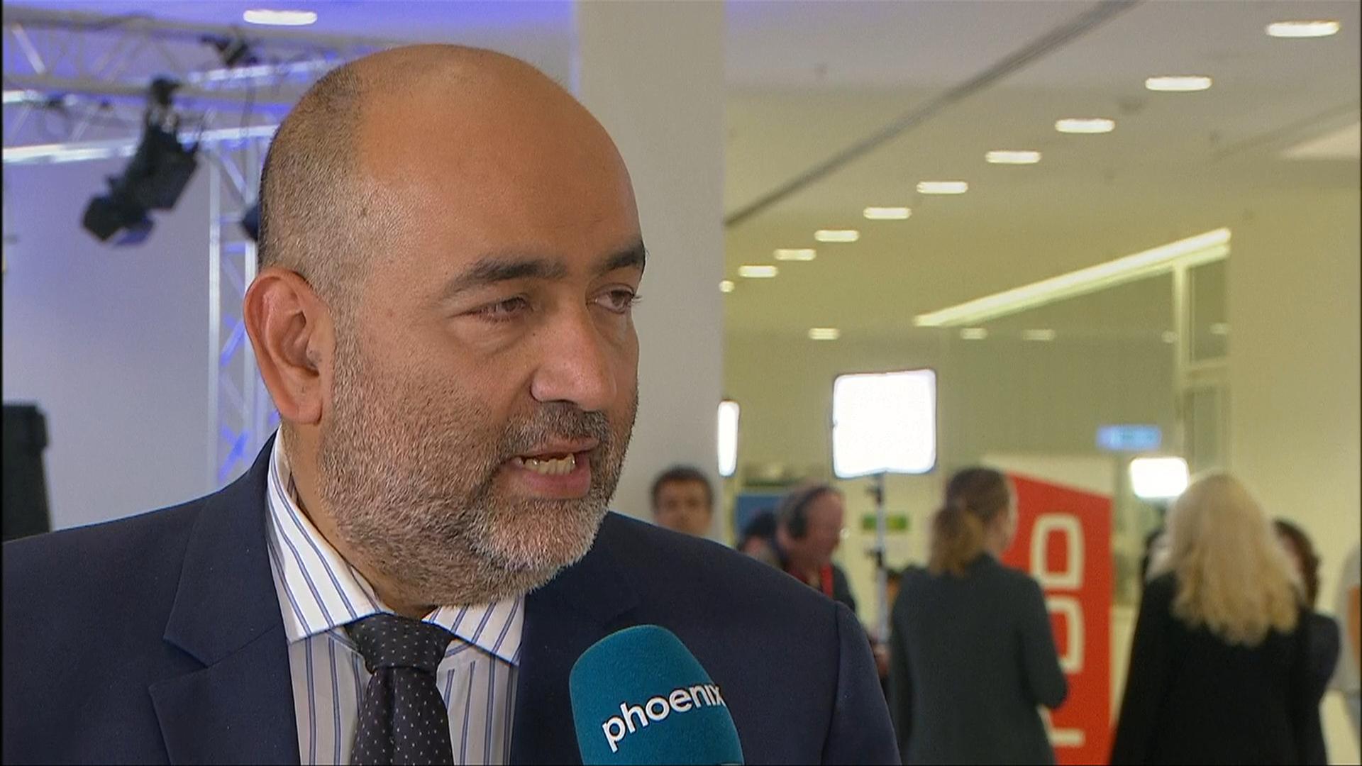 Omid Nouripour - Die Grünen am Wahlabend