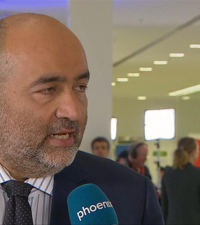 Omid Nouripour - Die Grünen am Wahlabend