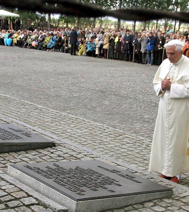 Papst Benedikt XVI. in Auschwitz (28.05.2006)
