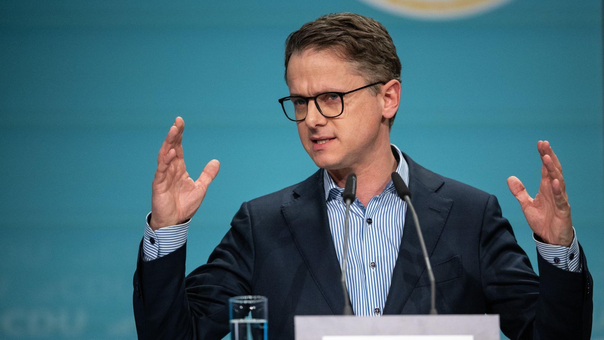 Parteipressekonferenz der CDU