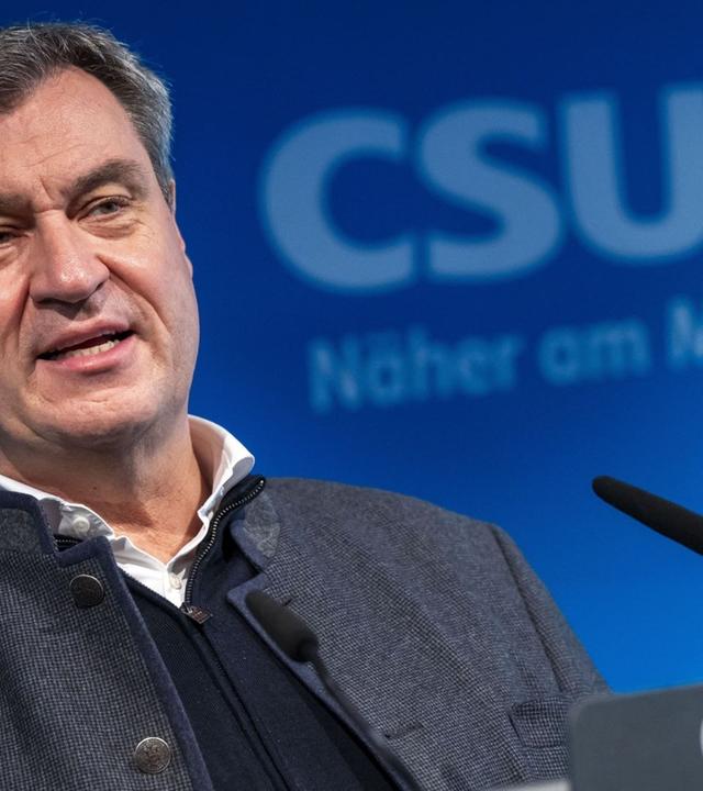Parteipressekonferenz der CSU