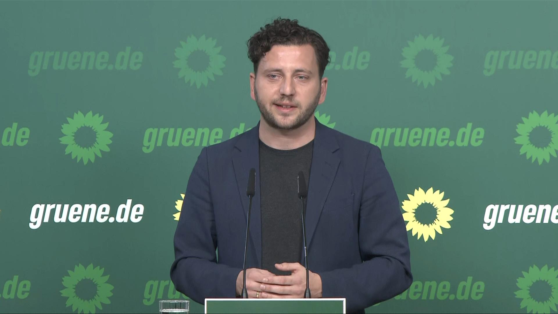Parteipressekonferenz Die Grünen