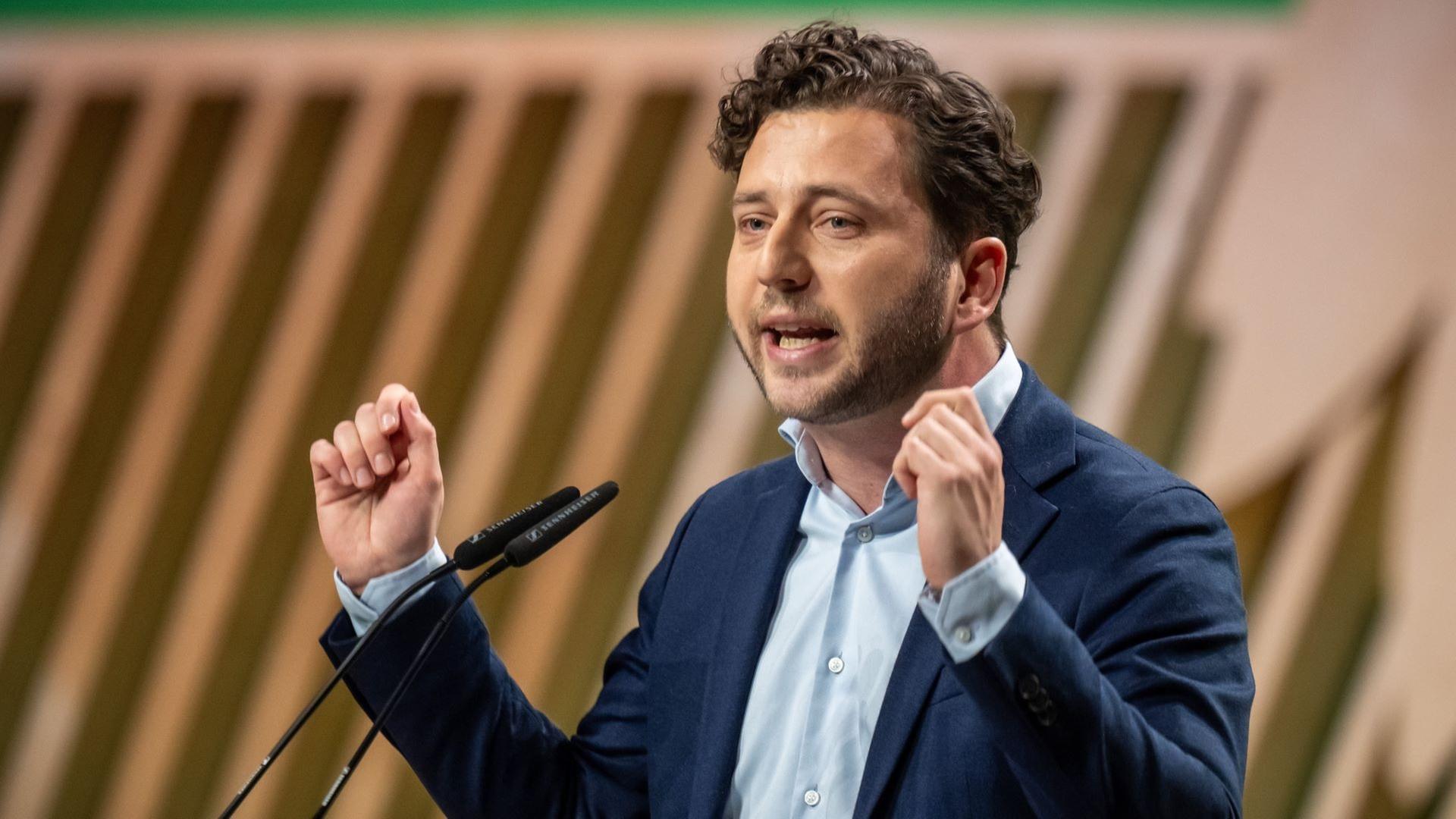 Parteitag B'90/Grüne: Rede von Felix Banaszak