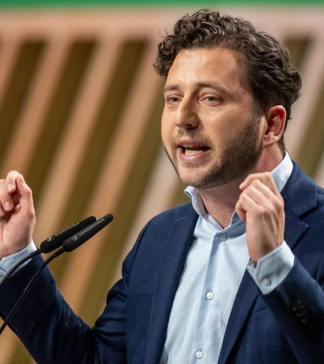 Parteitag B'90/Grüne: Rede von Felix Banaszak