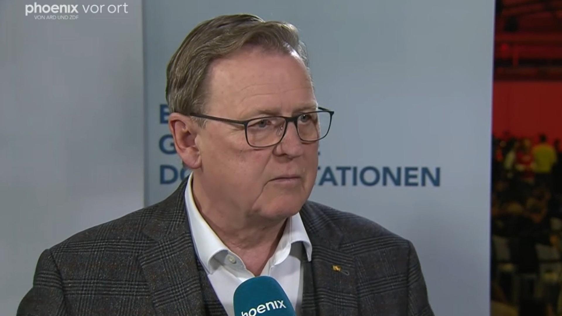 Parteitag die Linke: Bodo Ramelow (ehem. Ministerpräsident Thüringen) im Interview
